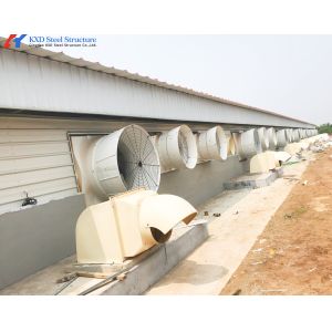 Steel Frame Piggery Shed Construction Long Span Steel Poultry Buildings