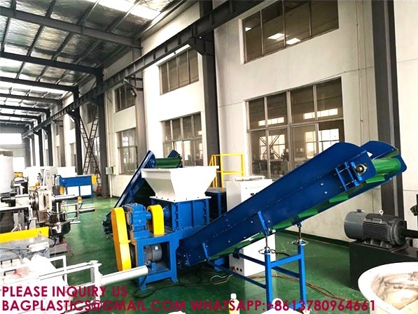 Plastic Bottle recycling, Plastics Shredder Balde Machine, Double Shaft Shredder Crusher