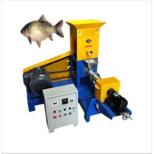 Mini Floating Fish Feed Pellet Extruder Machine 40 - 50kg/H