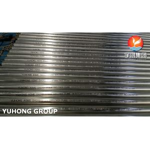 ASTM A249 TP304 BA Stainless Steel Welded Tube , Boiler and Heat Exchanger Tube