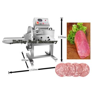 Neatly Sausage Processing Equipment Cooked Meat Beef Slicing Cutter