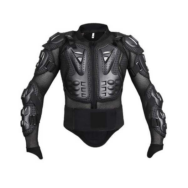 Riders' Protection Enhanced with Ergonomic Design and Anti-Impact Black Bike Body Gear