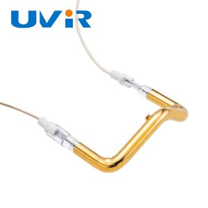 Gold Coated Quartz Heating Lamp for Auto Plastic Welding