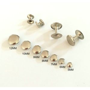 Quality wholesale double cap single cap cheap metal jeans rivet for shoes bag clothing for sale