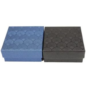 PMS 30GSM Rigid Cardboard Necklace Packaging Box With EVA Foam