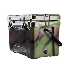 OEM 25QT Portable Roto Molded Ice Box 51.6x33.6x38.3cm