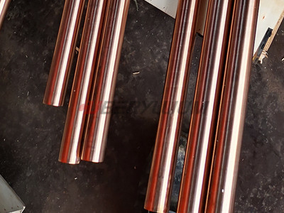 CuBe2 BrB2 8mm Copper Rod 1000mm Length For Electrical Industry