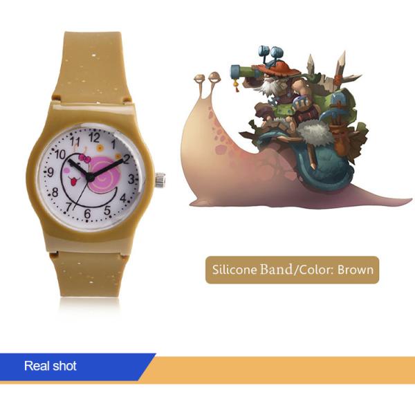 Oem Band Slim Sport Kids Waterproof Watch With Plastic Case And Quartz Movement