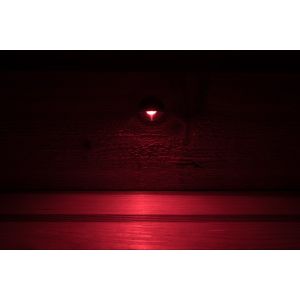 Round 12V 1W SS Recessed Stair Lights For Paths