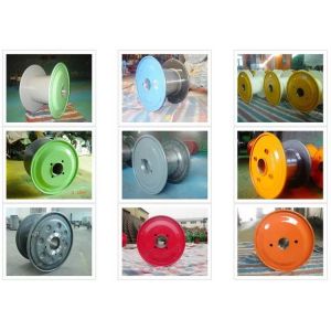 Double Layer High Speed Steel Bobbin Spool Cable Metal Drum