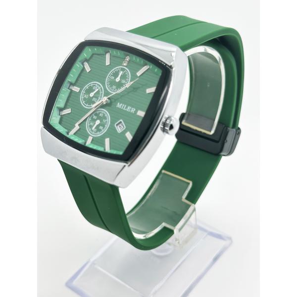 Fashion Sports Luxury Silicone Strap Watches Lage Dial Wrist Quartz Watch