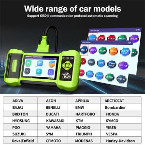 JDiag M300 Motorcycle Tester For Harley Ducati Intelligent Motorcycle Handheld