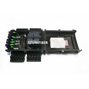 Quality FTTH/FTTA Fiber Optic Cable Termination Box ABS Plastic With 1*16 PLC Splitter for sale