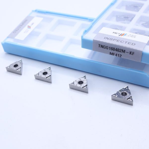 Carbide External Turning Insert , Grounded Negative Carbide Insert TNGG160402M