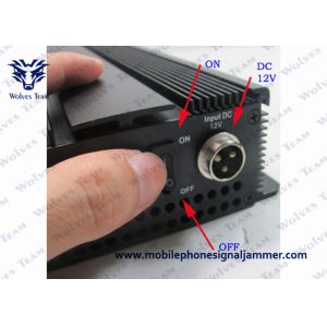 China Adjustable Cell Phone Signal Blocker 24 Hours Continuous Operate Time 3G 4GLTE 4GWimax on sale