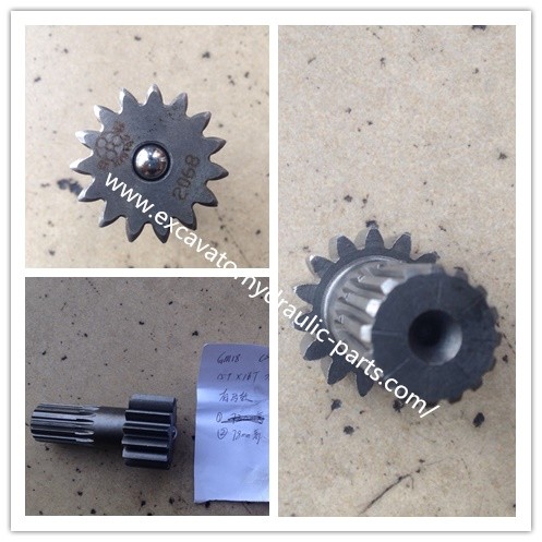 SH120 GM18 15T 16T Excavator Hydraulic Pump Parts Final Drive Travel Motor Sun Gear