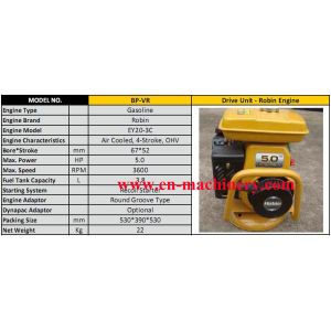 Vibrator Concrete For Sale Gasoline Small Portable Hose Honda Robin EY20 Engine
