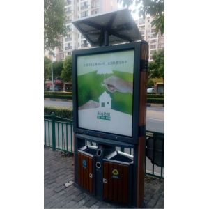 2017-6 Hot Sale Advertising Light Box with Gabage Bin