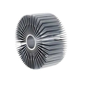 Mill Finish U Shaped Round Heat Sink Extrusion Aluminum Profile