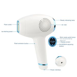 Gold White HR SR 2.6A 50Hz 60Hz IPL Hair Removal