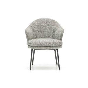 China Wood Upholstered Side 810mm Modern Dining Room Chairs on sale