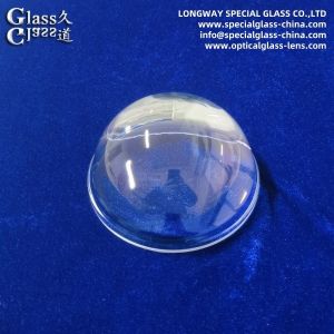 Durable Thermal Resistant Borosilicate Glass Lens For Mining Light Covers