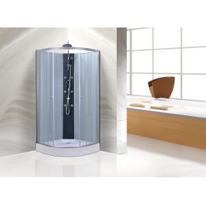 Silver 900X900 Quadrant Shower Enclosure For Entertainments / Public Places