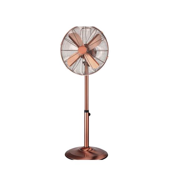 Classic Stand Up Fan 3 Blade Copper Motor 3 Pin Plug ETL Listed / Decorative Oscillating Floor Fans