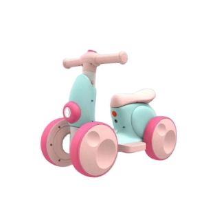 Quality Style Unisex 6V Ride On Electric Baby Scooter with Music Lighting and Balance Car for sale