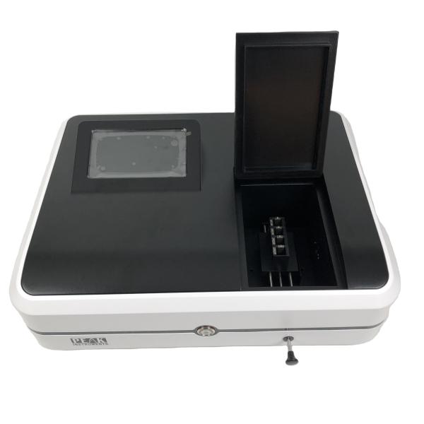 Big LCD Touch Display Basic Single Beam Visible Spectrophotometer with USB