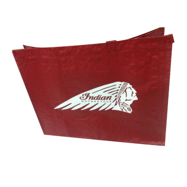 Custom OEM Fashion reusable 130grs PP woven with matte shopping bag In Europe Market