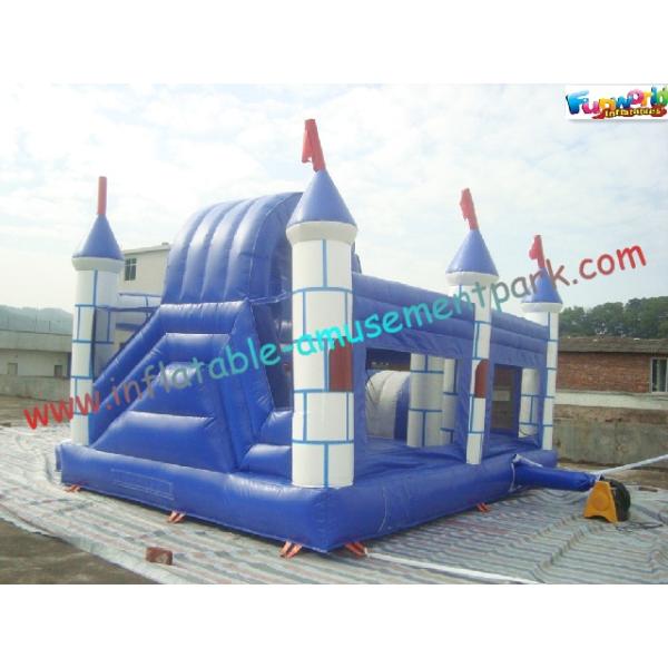 120 x 80 x 80CM Inflatable Bouncer Slide PVC Tarpualin , Water - Proof Kids Bounce House
