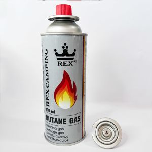 Outdoor Mini Portable Butane Gas Canister 65mm Straight Wall Shape