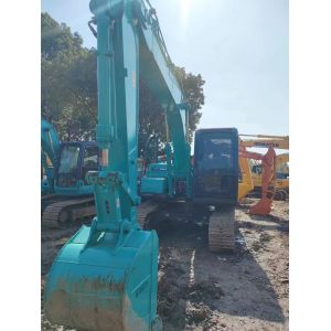 SK140 Used Kobelco Crawler Excavators 74KW Rated Power 14 Tonnage