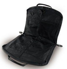 Foldable Business Garment Suit Cover Black Polyester Garment Bag Personalized