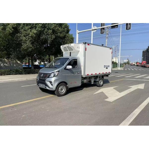 Factory Customized Changan Small Mini Light Refrigerator Truck Freezer Food Meat Container Refrigerated Box Truck
