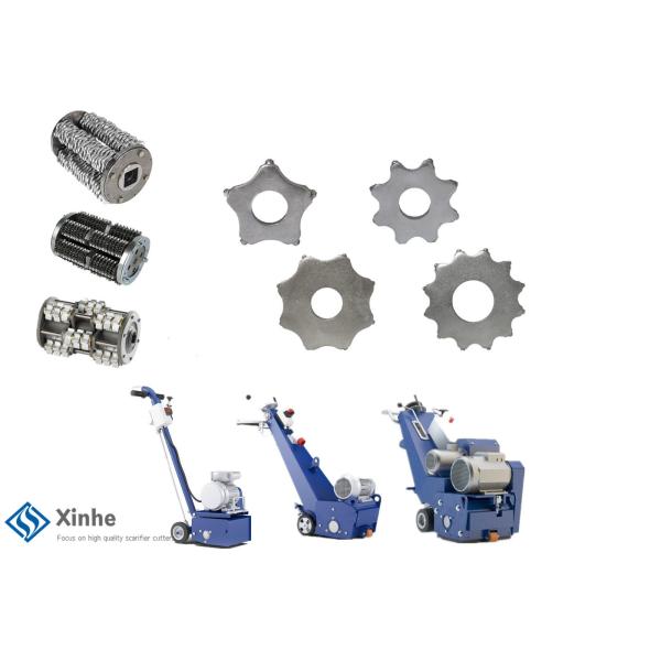 Buy Edco / Bartell SPE BEF / Airtec / Trelawny Concrete Floor Scarifier Replacement Cutters 8PT Carbide Cutters at wholesale prices