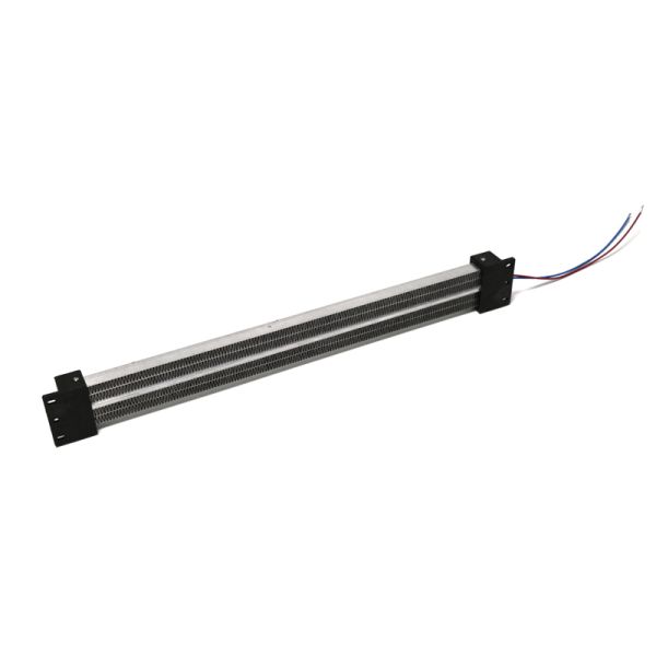 24V to 220V PTC Heating Element with Corrugated Aluminum Alloy Fin and High Temperature Silicone Rubber Wire