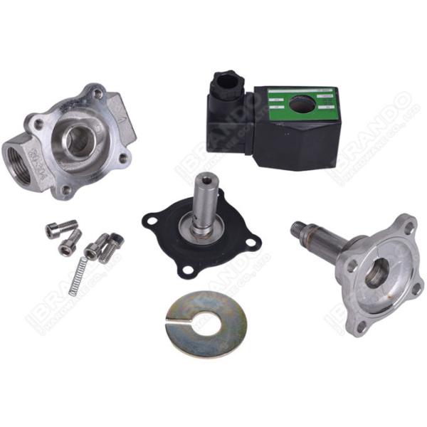 3/4'' 2 Way NC Electric Brass Solenoid Valve Water 24VDC 220VAC 3