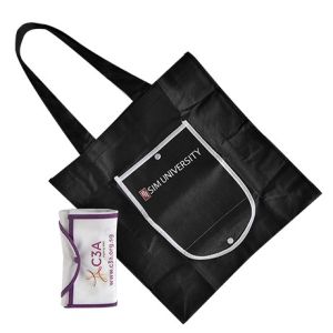 CMYK 37x10x37cm 120gsm Drawstring Non Woven Tote Bags