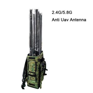 2.4G/5.8G Frequency Range Lifter Extension Anti-Drone System with Fiberglass