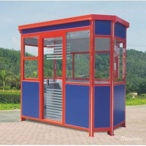 Quality High-strength Aluminum Alloy Security Guard Booths / Shelters for sale