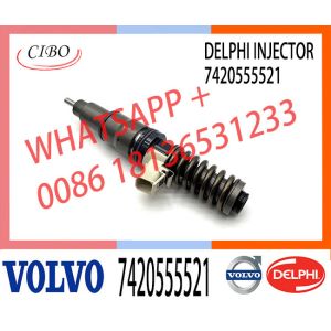 Diesel Engine Common Rail Fuel Injector 5001867216 5001867218 7420555521