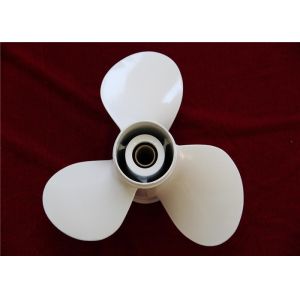 Aluminum Alloy 3 Blade Folding Prop For Outbooard Motor , SGS TUV Listed