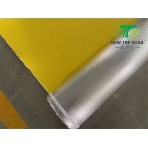 Yellow IXPE Foam Underlay 200sqft/Roll Silver Vapor 3-In-1 Flooring Underlayment