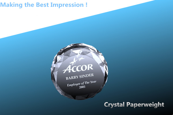 CRYSTAL heart paperweight/beveled heart crystal paperweight/crystal circle