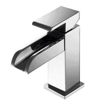 Buy Waterfall Wash Basin Faucet Single Lever Hot and Cold Water Supply at wholesale prices