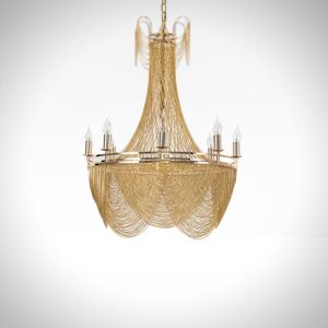 Chain link pendant light Hanging Chandelier Lighting (WH-CC-17)