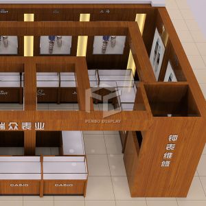 6pcs Glass Jewelry Vitrine Display 1055mm High Jewelry Display Showcases