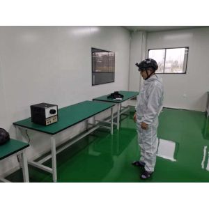 Temperature Scanner Fever Detection AR Police Smart AI Helmet